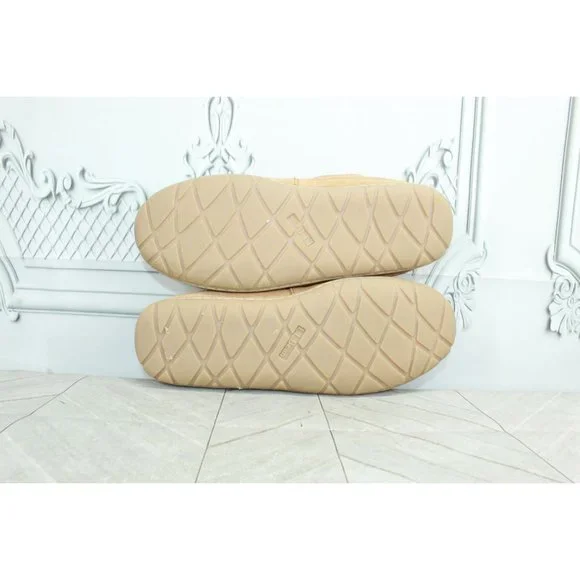 LL Bean Brown Suede Slip On Wicked Good Original Moccasin Slippers Size 9 M - Picture 9 of 9